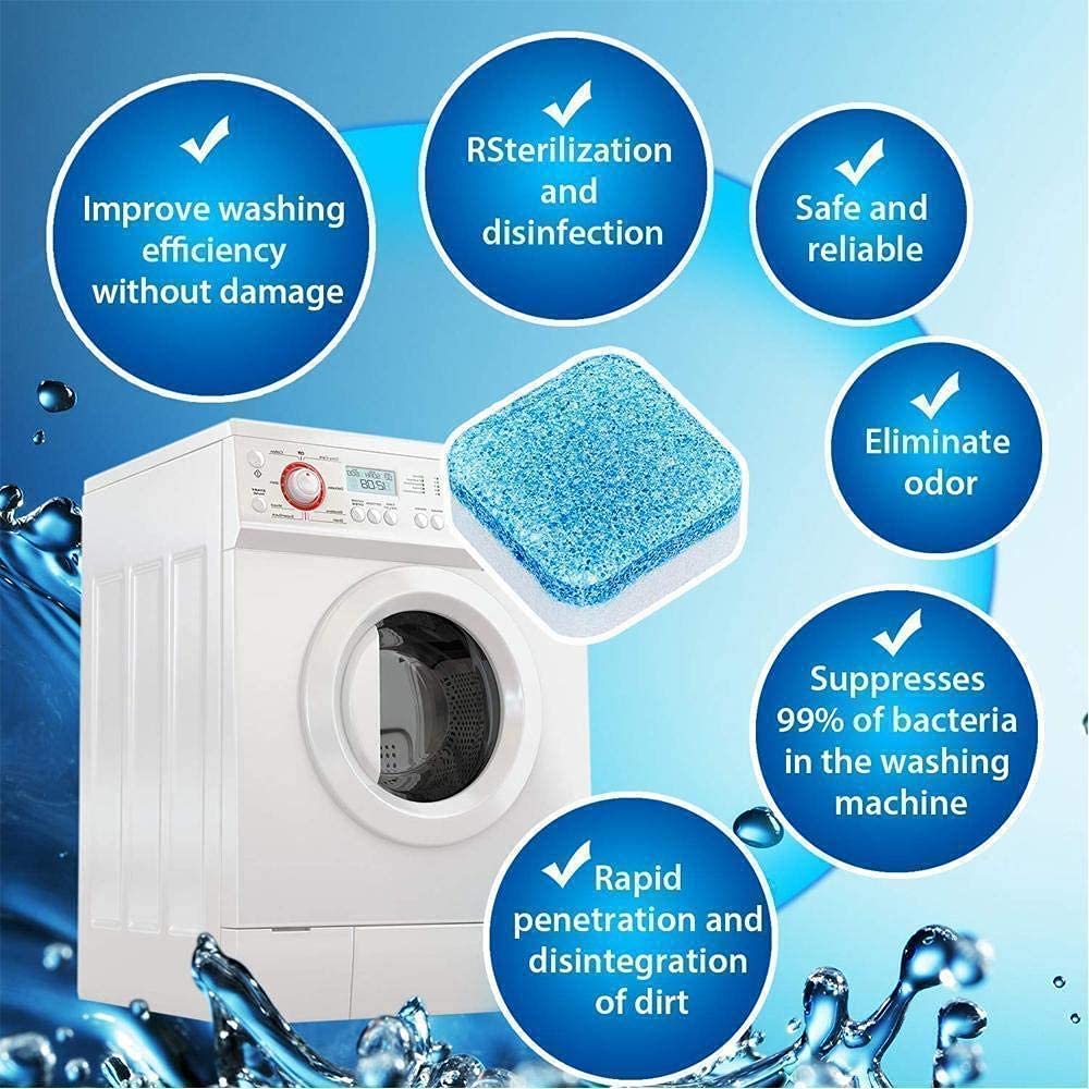 Washing Machine Deep Cleaning Tablets (Limited Stock 🔥🔥)